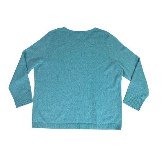 Talbots Pure Cashmere Crew Neck Sweater size 2X - Picture 3 of 6